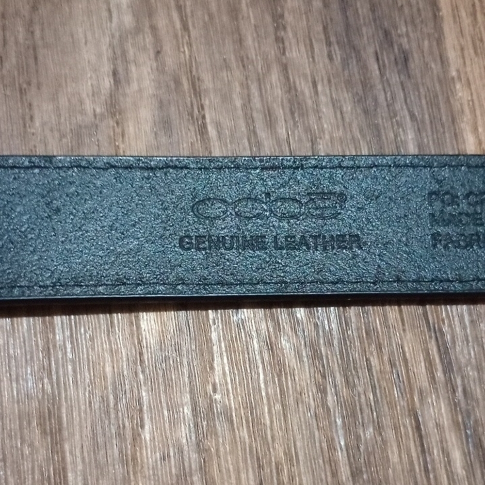 Oobe Dark Leather Mens Timeless Belt Genuine Leather Office Wear Casual Wear